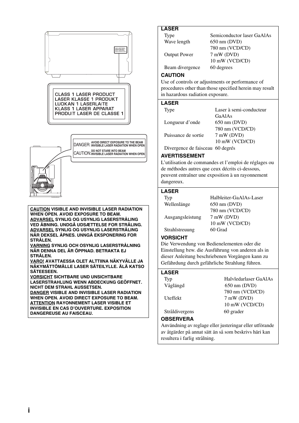 Yamaha MCR-E810 User Manual | Page 2 / 72