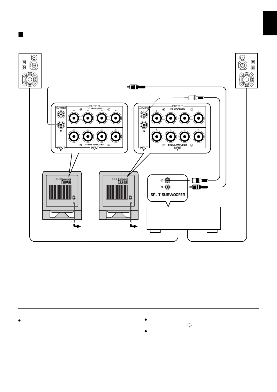 English, Using two subwoofers | Yamaha YST-SW800 User Manual | Page 9 / 19