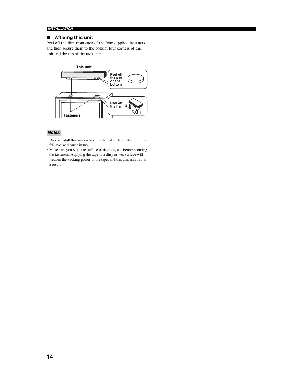 Yamaha Digital Sound Projector YSP-1000 User Manual | Page 16 / 102