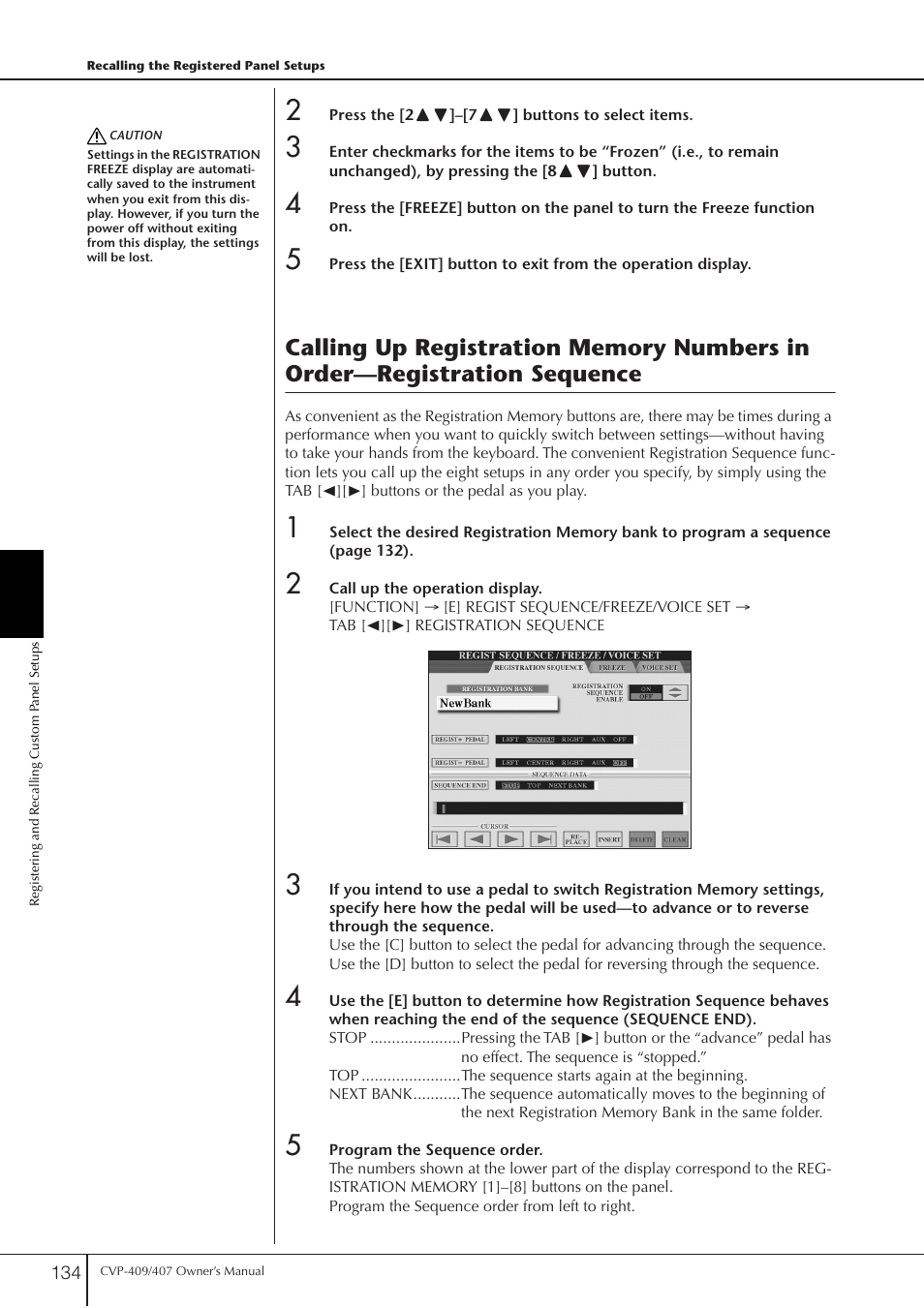 Yamaha CVP-409 User Manual | Page 134 / 226