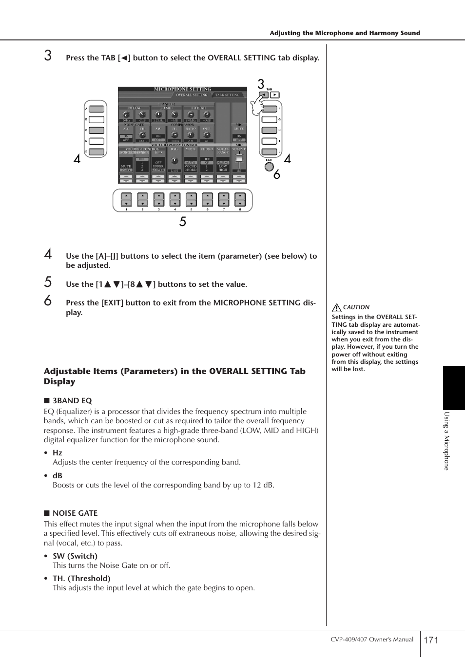 Yamaha CVP-409 User Manual | Page 171 / 226