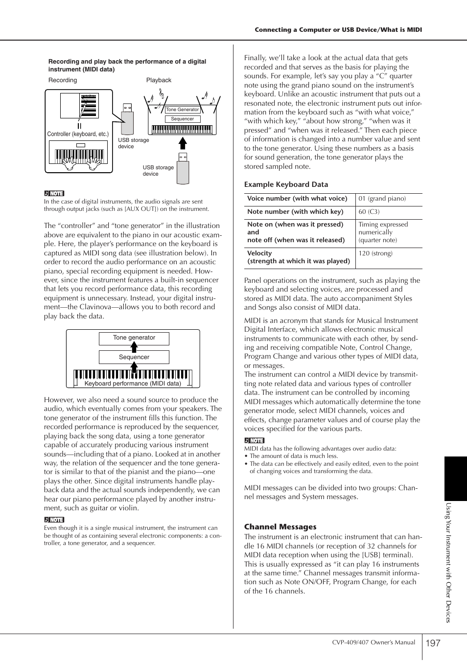 Yamaha CVP-409 User Manual | Page 197 / 226