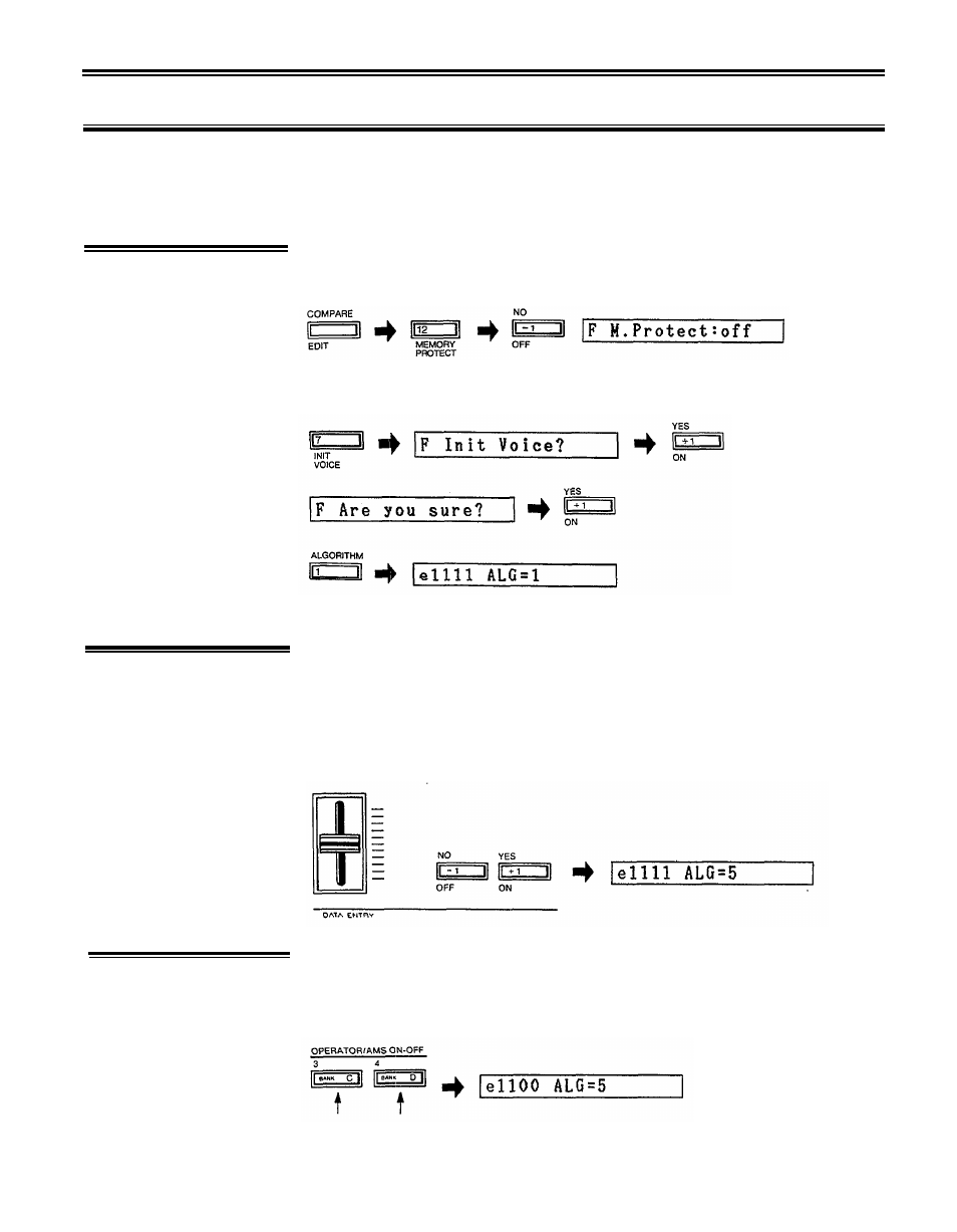 Chapter v: voice programming example | Yamaha DX27  EN User Manual | Page 43 / 66