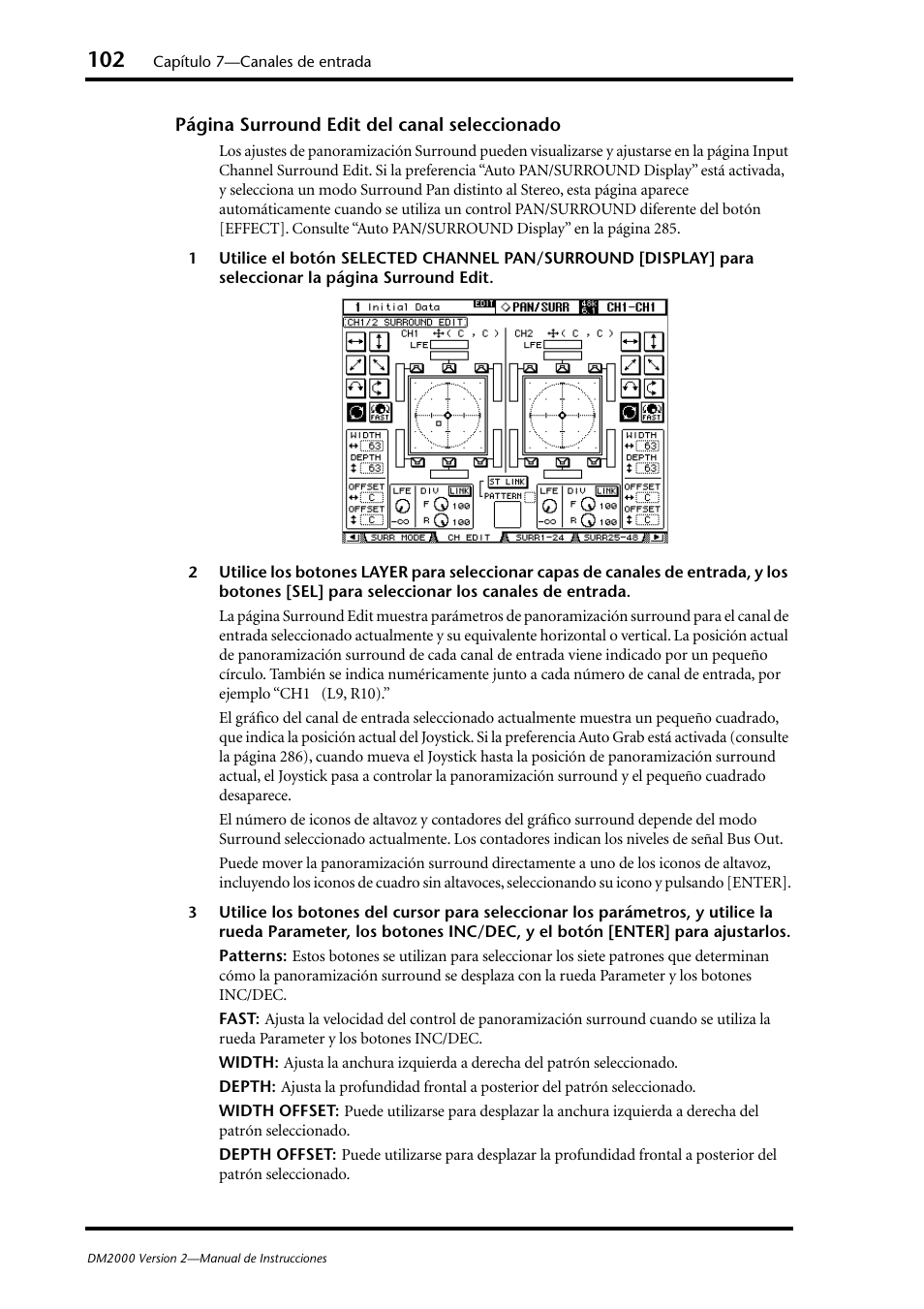 Yamaha DM 2000 User Manual | Page 102 / 410