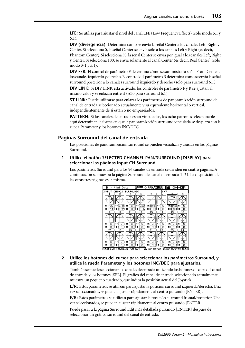 Yamaha DM 2000 User Manual | Page 103 / 410