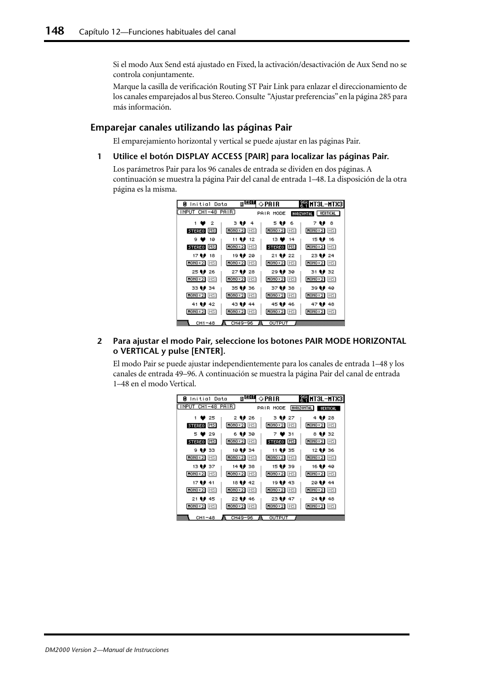 Yamaha DM 2000 User Manual | Page 148 / 410