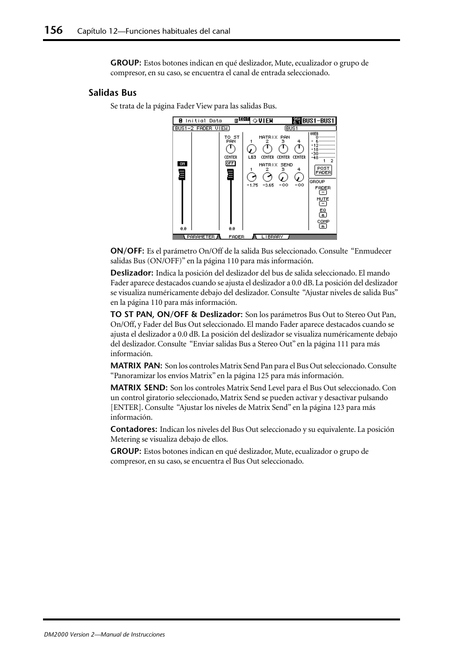 Yamaha DM 2000 User Manual | Page 156 / 410