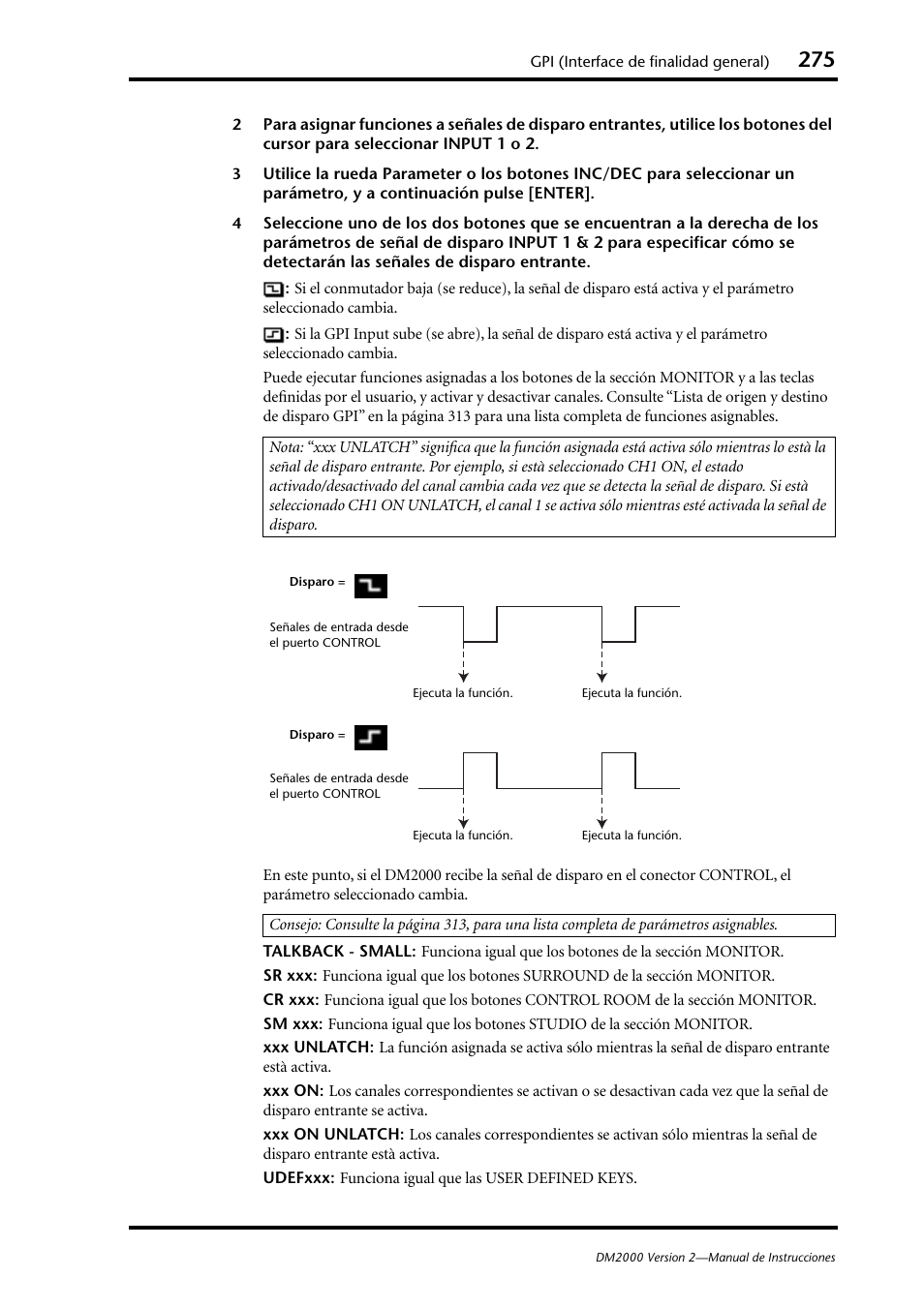 Yamaha DM 2000 User Manual | Page 275 / 410