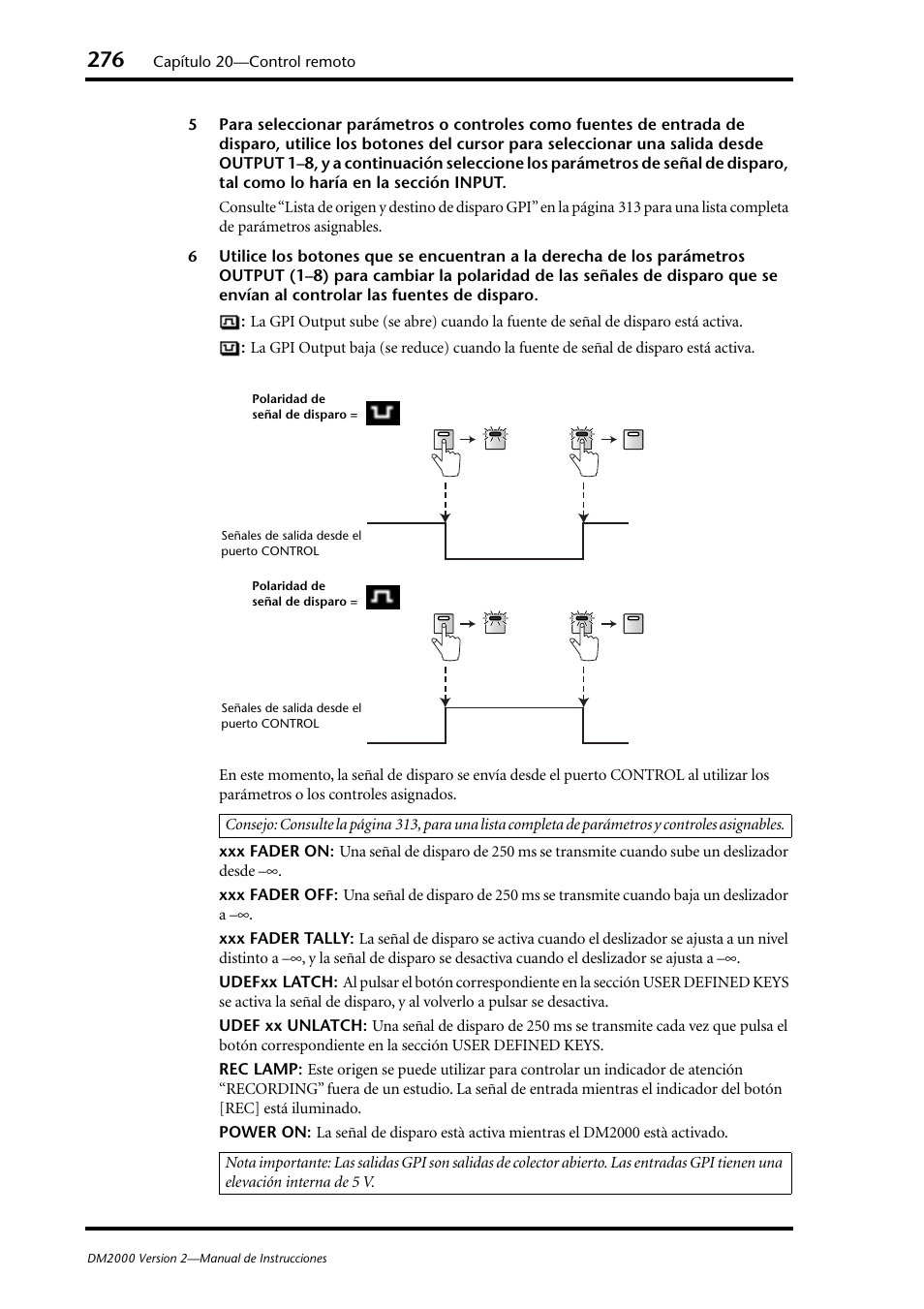 Yamaha DM 2000 User Manual | Page 276 / 410