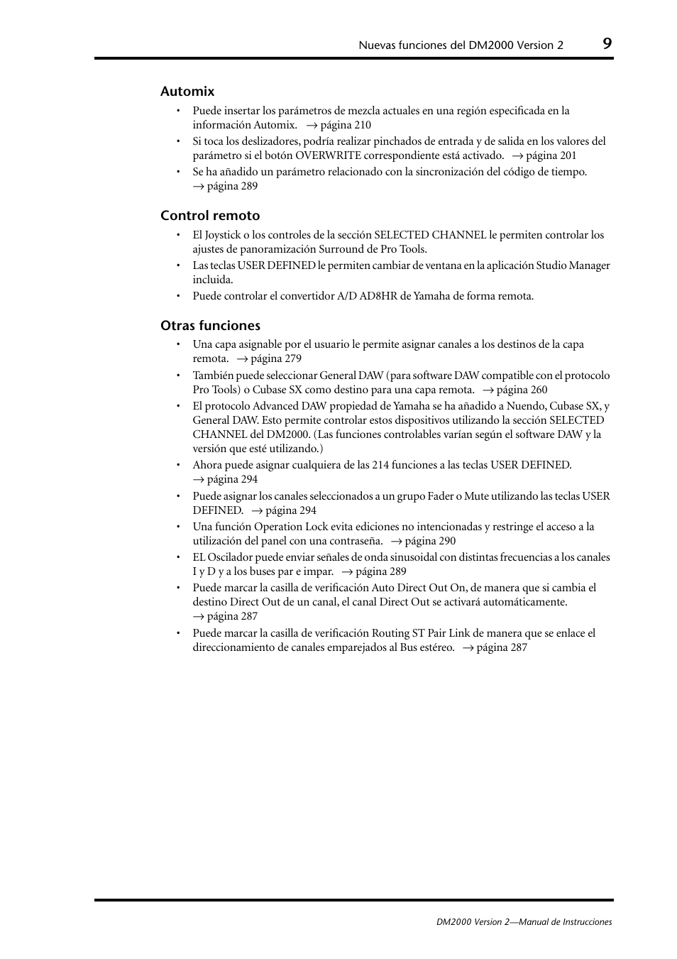 Yamaha DM 2000 User Manual | Page 9 / 410
