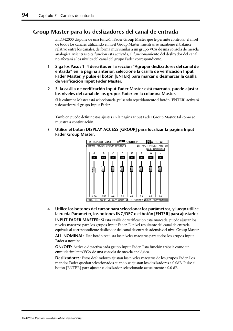 Yamaha DM 2000 User Manual | Page 94 / 410