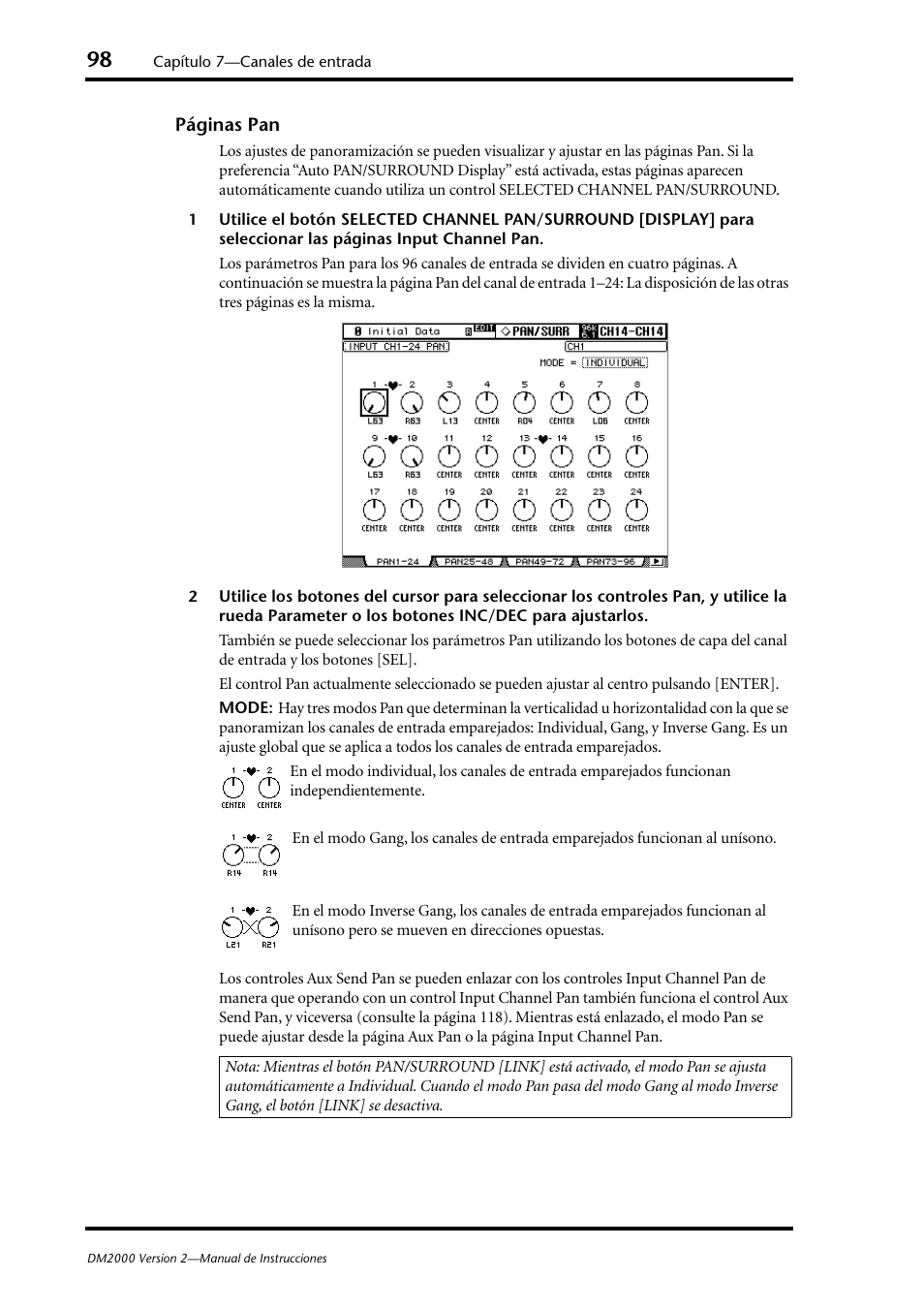 Yamaha DM 2000 User Manual | Page 98 / 410