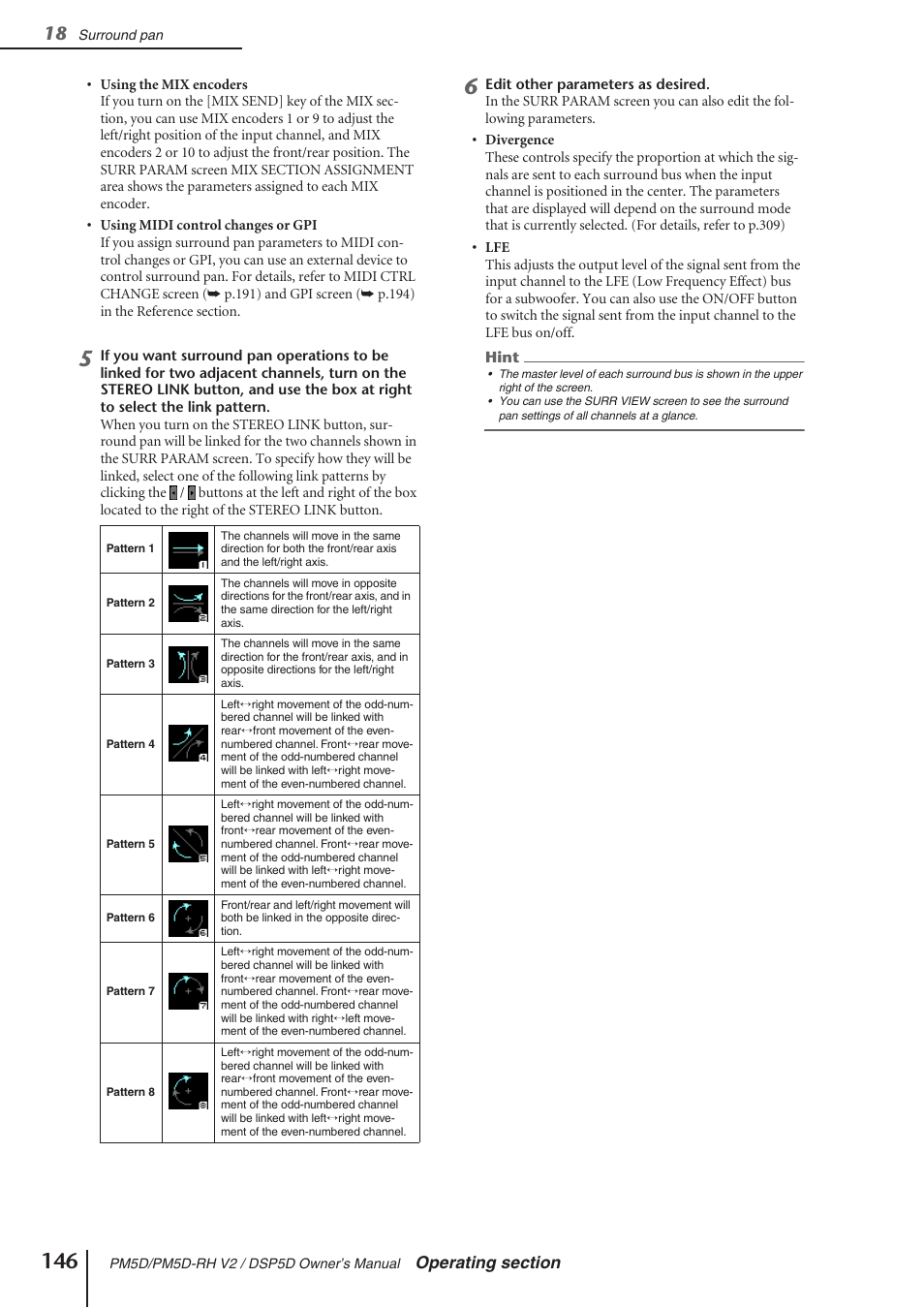 Yamaha DSP5D User Manual | Page 146 / 409