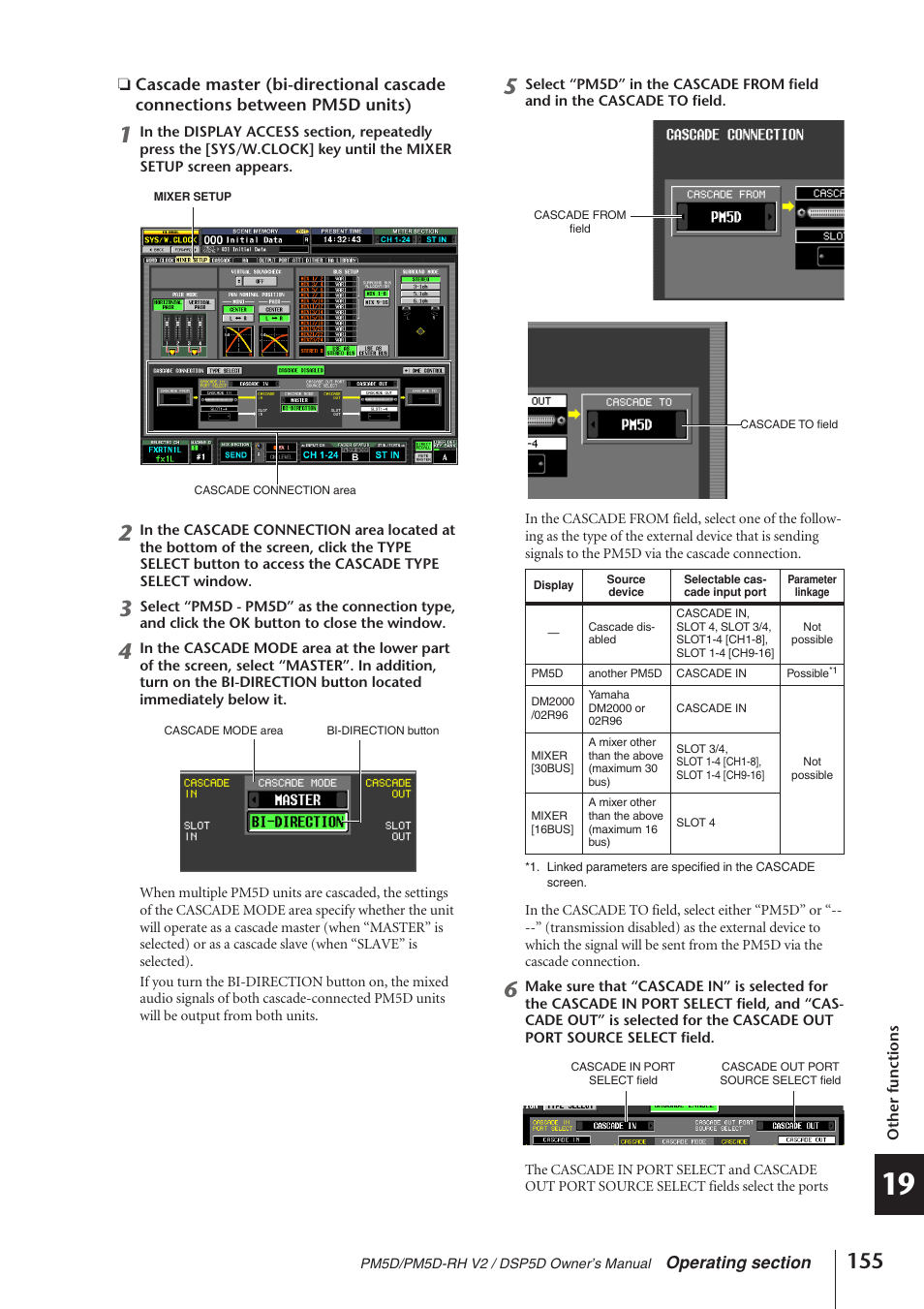 Yamaha DSP5D User Manual | Page 155 / 409