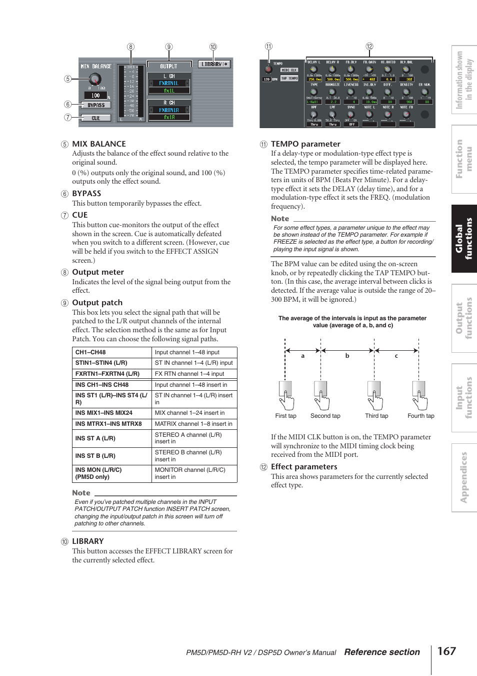 Yamaha DSP5D User Manual | Page 167 / 409