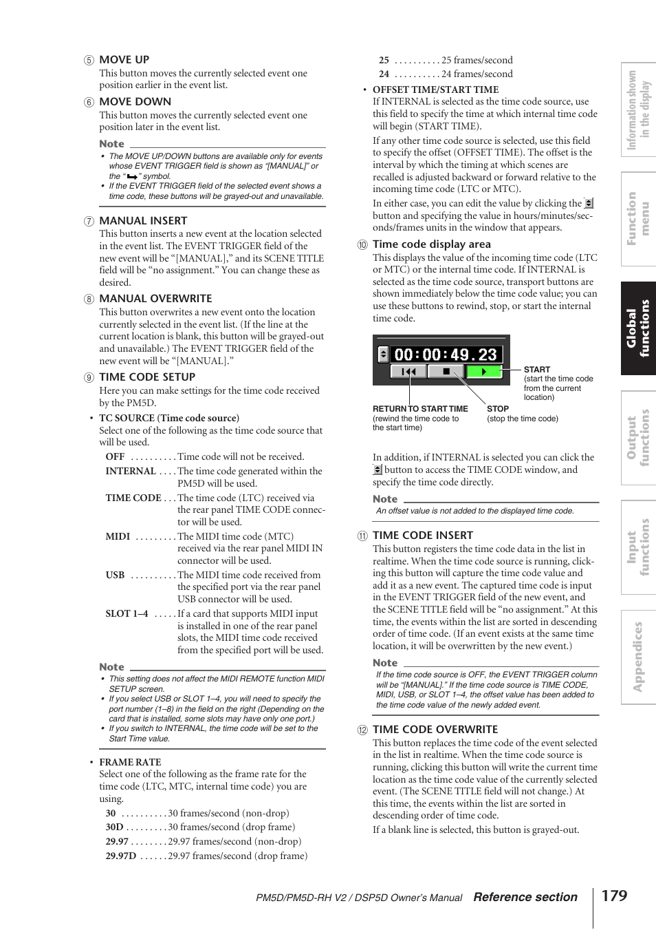 Yamaha DSP5D User Manual | Page 179 / 409