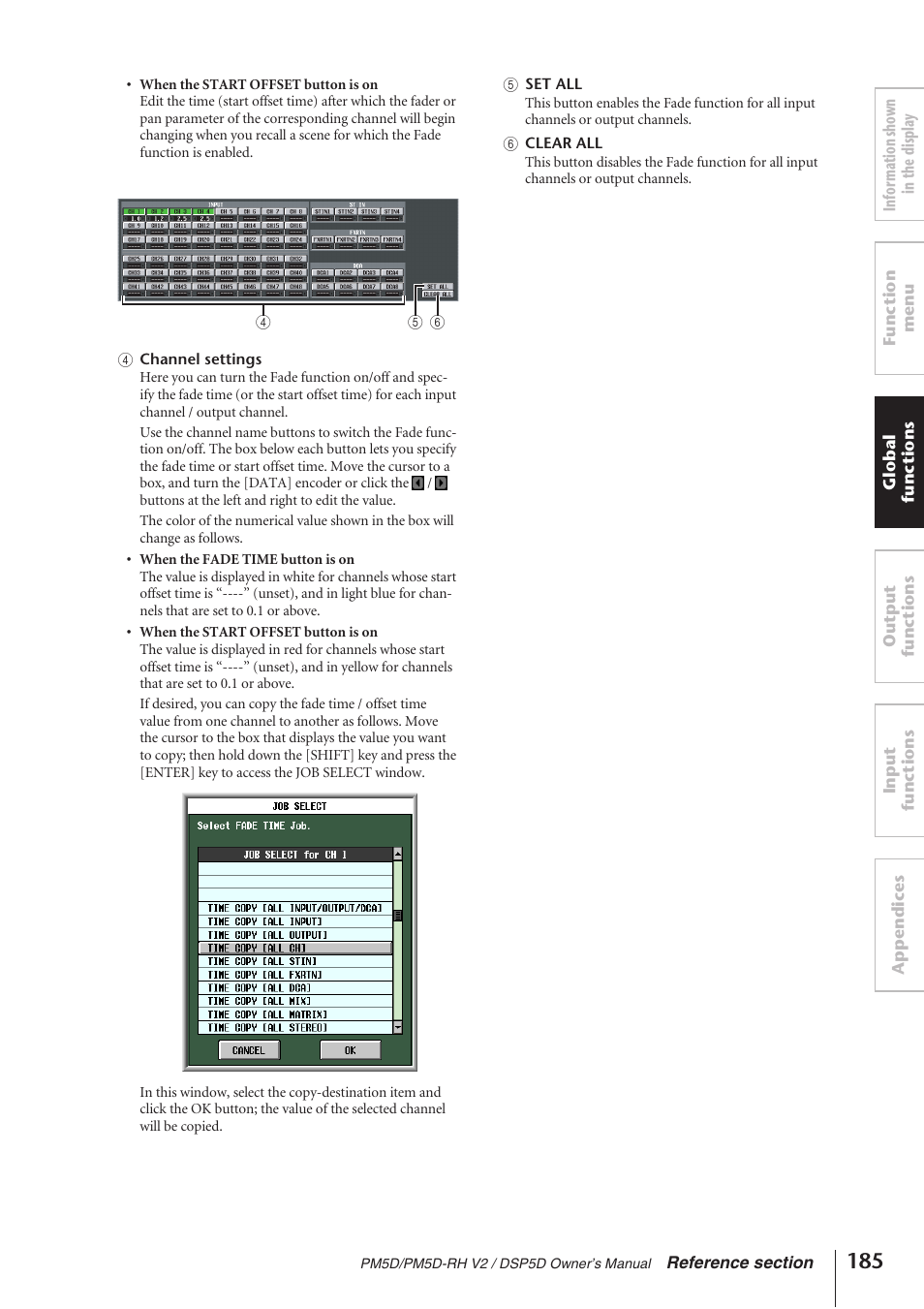 Yamaha DSP5D User Manual | Page 185 / 409