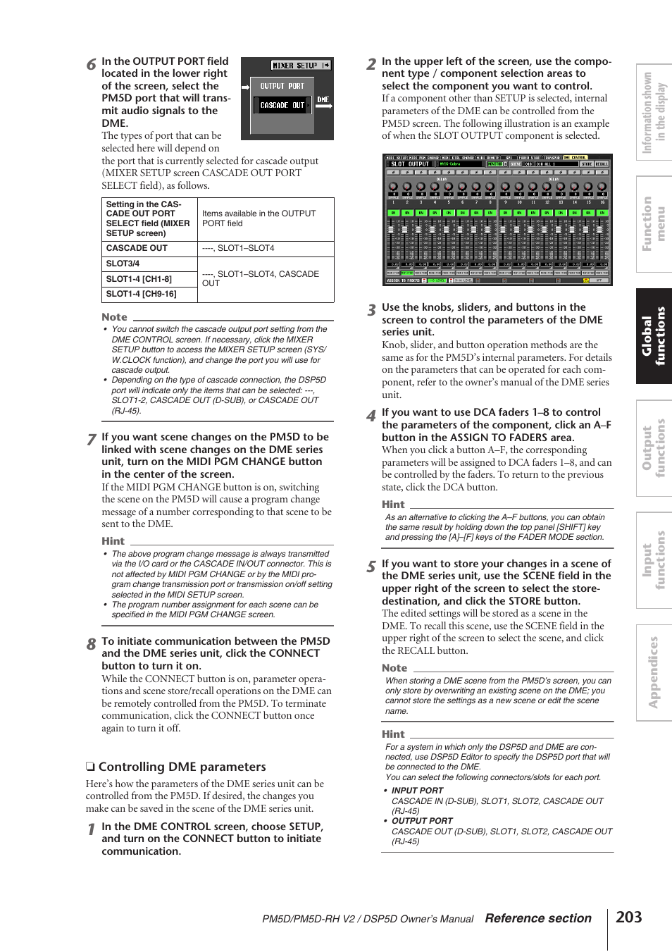 Yamaha DSP5D User Manual | Page 203 / 409