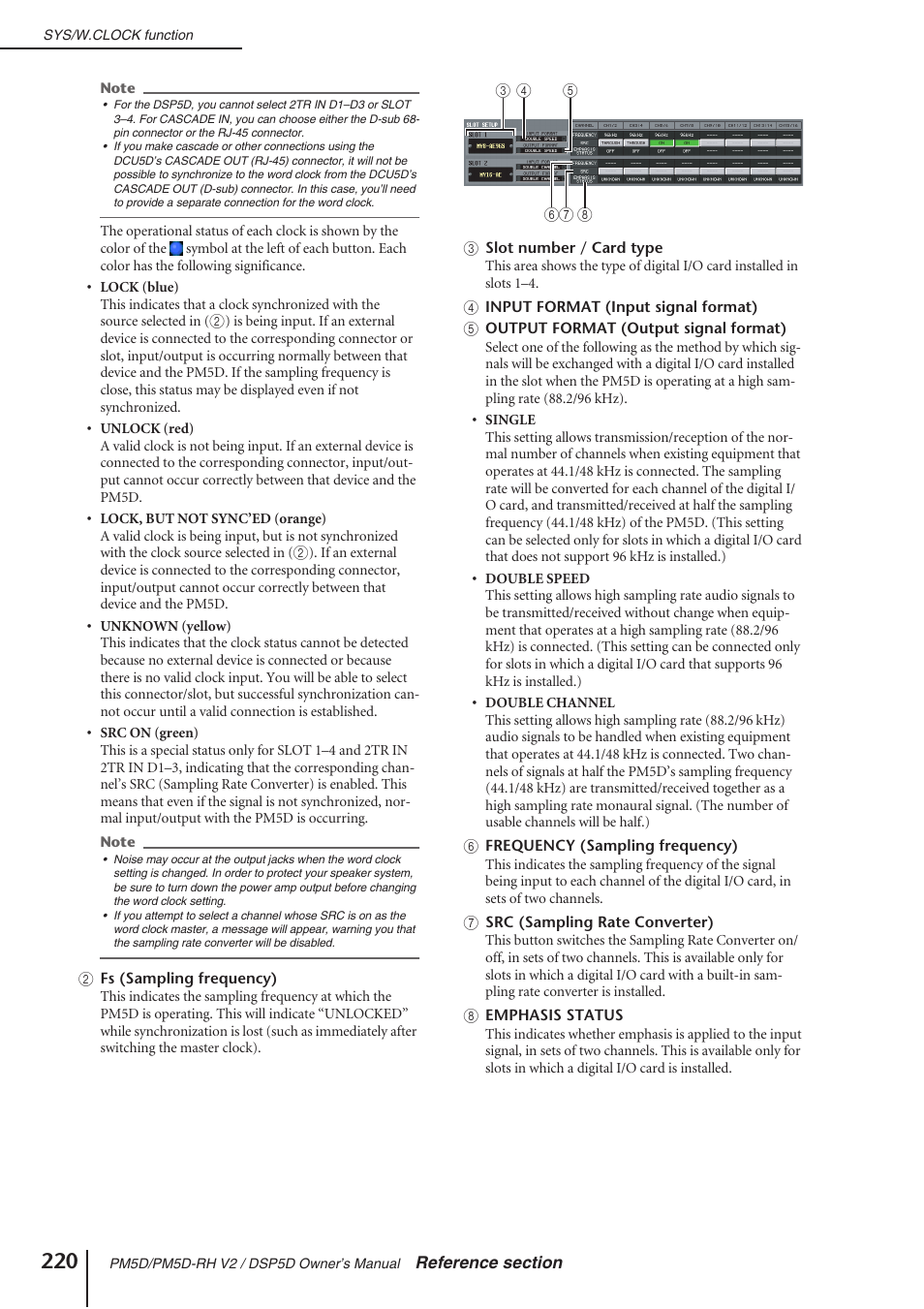 Yamaha DSP5D User Manual | Page 220 / 409