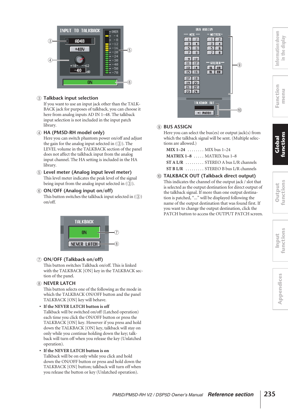 Yamaha DSP5D User Manual | Page 235 / 409