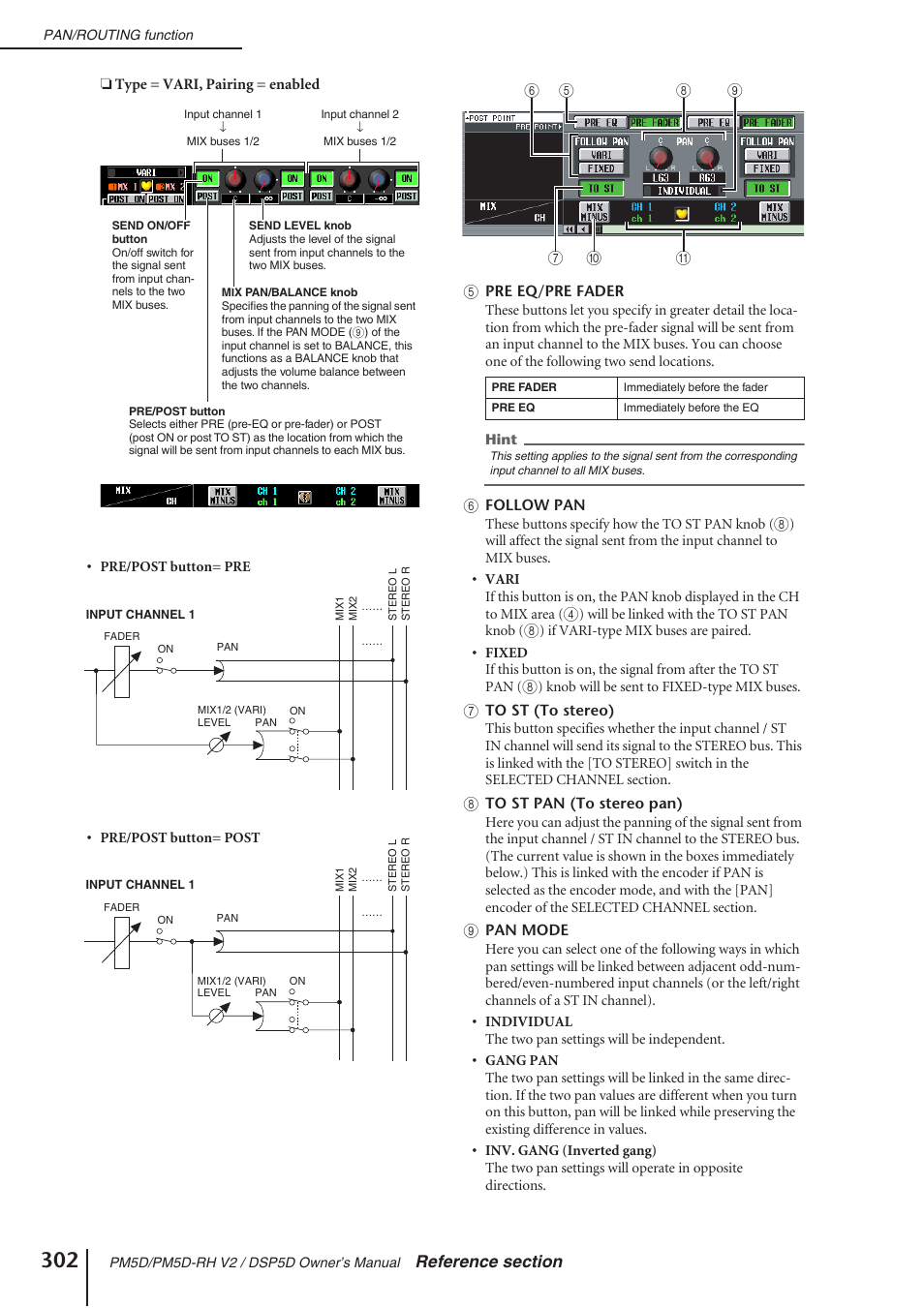 Yamaha DSP5D User Manual | Page 302 / 409