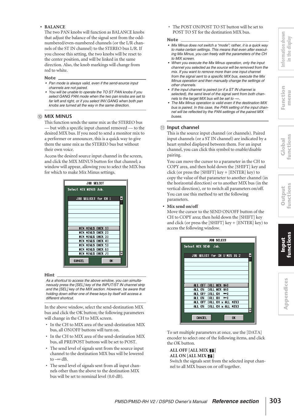 Yamaha DSP5D User Manual | Page 303 / 409