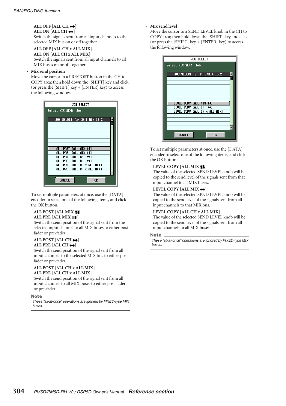 Yamaha DSP5D User Manual | Page 304 / 409