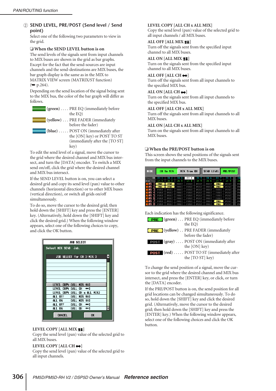 P.306) | Yamaha DSP5D User Manual | Page 306 / 409