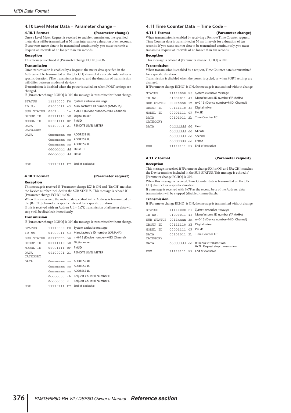Yamaha DSP5D User Manual | Page 376 / 409