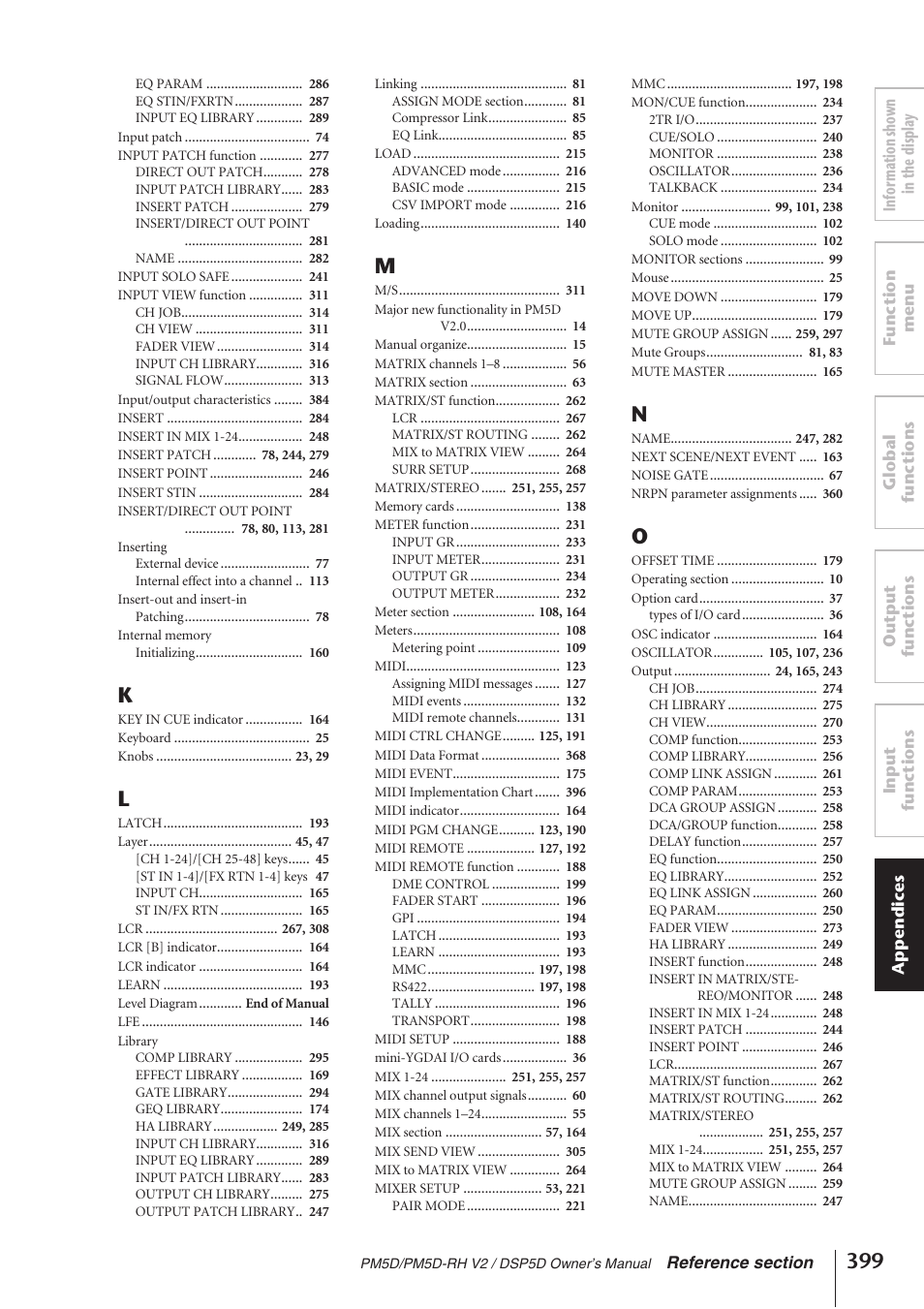 Yamaha DSP5D User Manual | Page 399 / 409