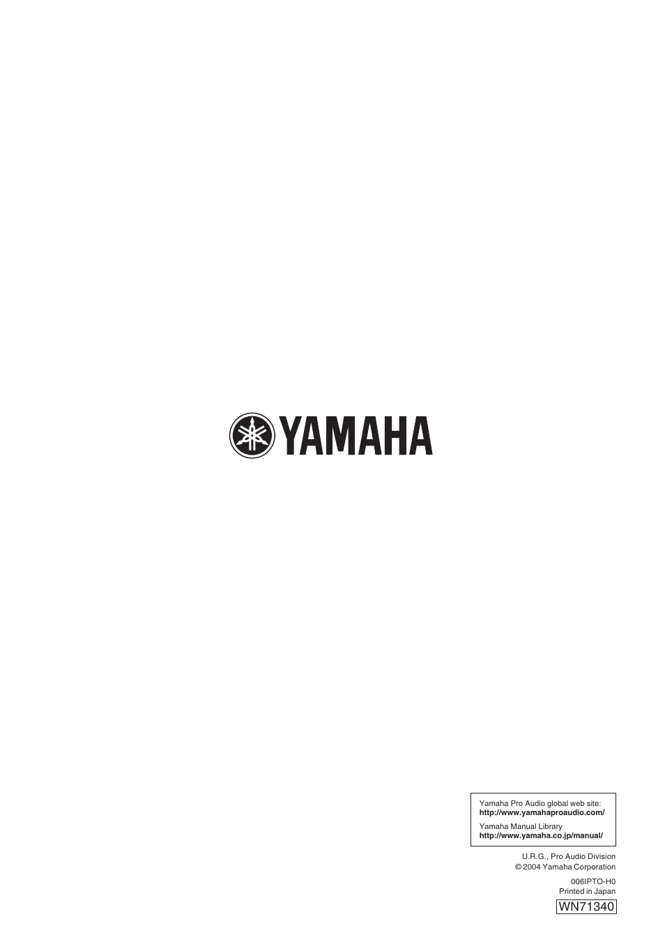 Pm5d/pm5d-rh v2 dsp5d | Yamaha DSP5D User Manual | Page 409 / 409