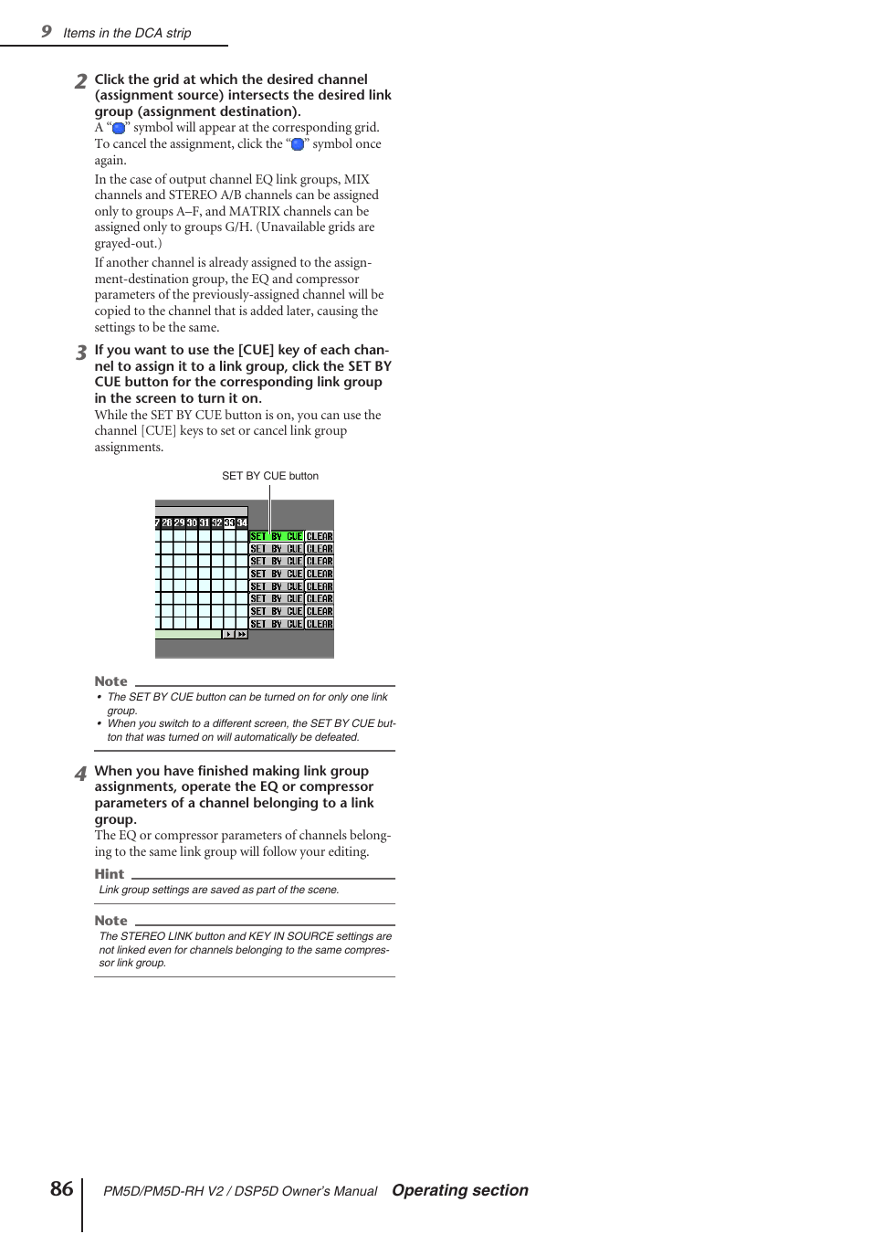 Yamaha DSP5D User Manual | Page 86 / 409