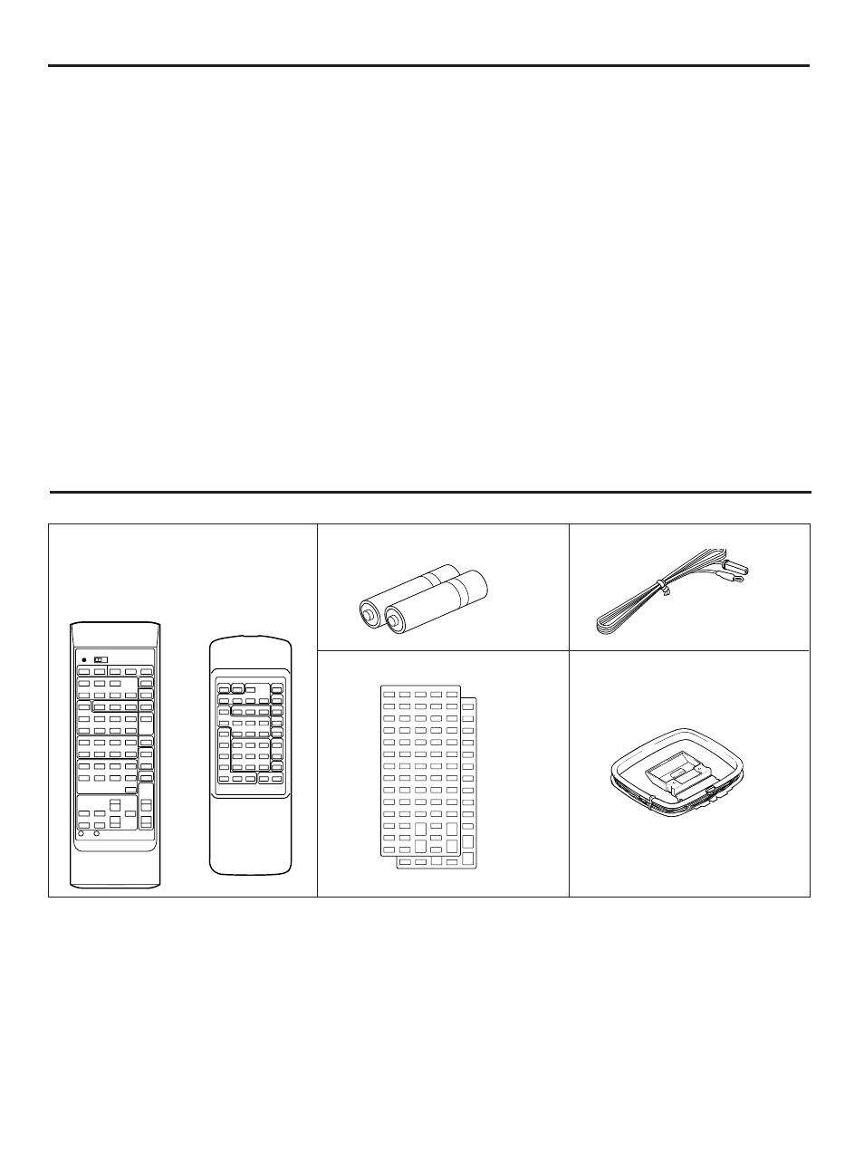 Features, Supplied accessories | Yamaha RX-V901 User Manual | Page 4 / 35
