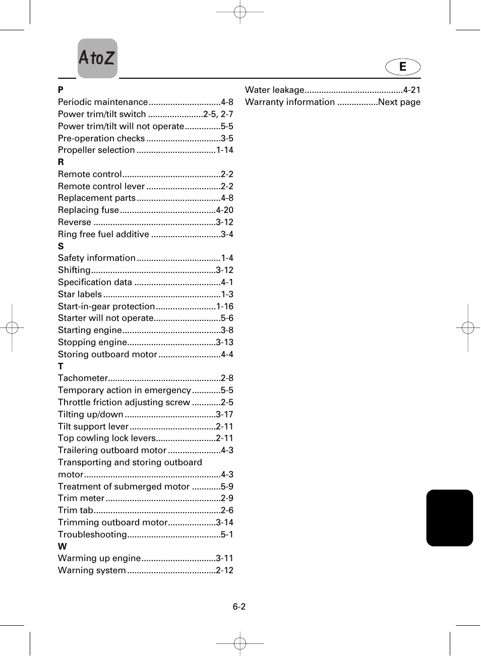 Yamaha F100A User Manual | Page 105 / 115