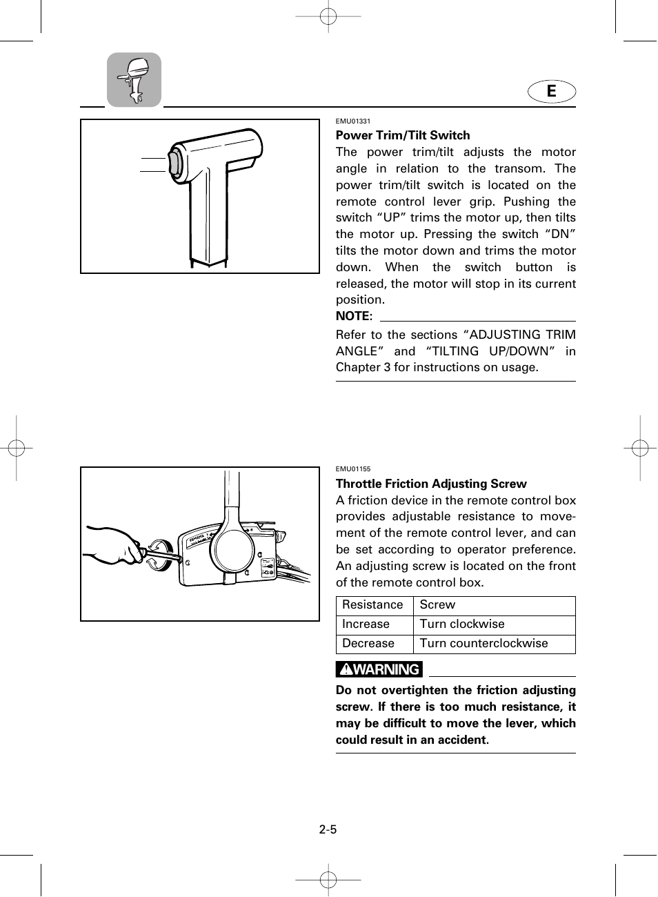 Up dn | Yamaha F100A User Manual | Page 30 / 115