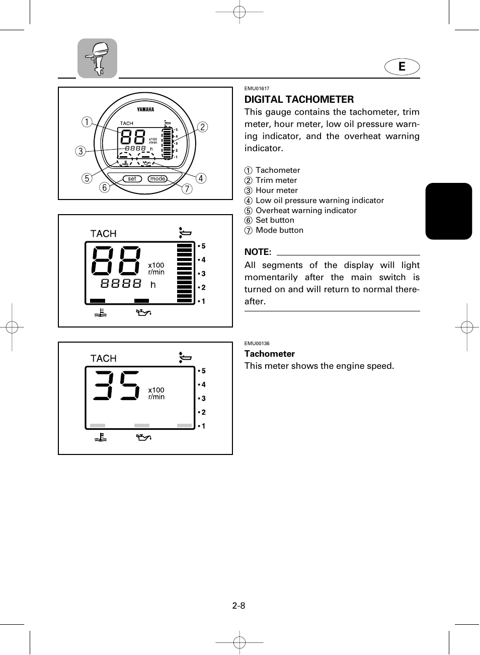 Qt w r, Ey u | Yamaha F100A User Manual | Page 33 / 115