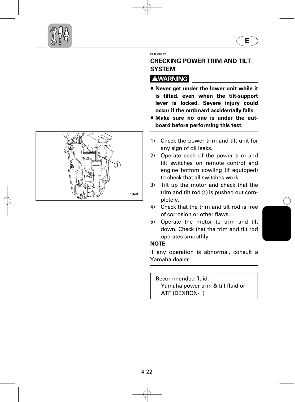 Yamaha F100A User Manual | Page 81 / 115