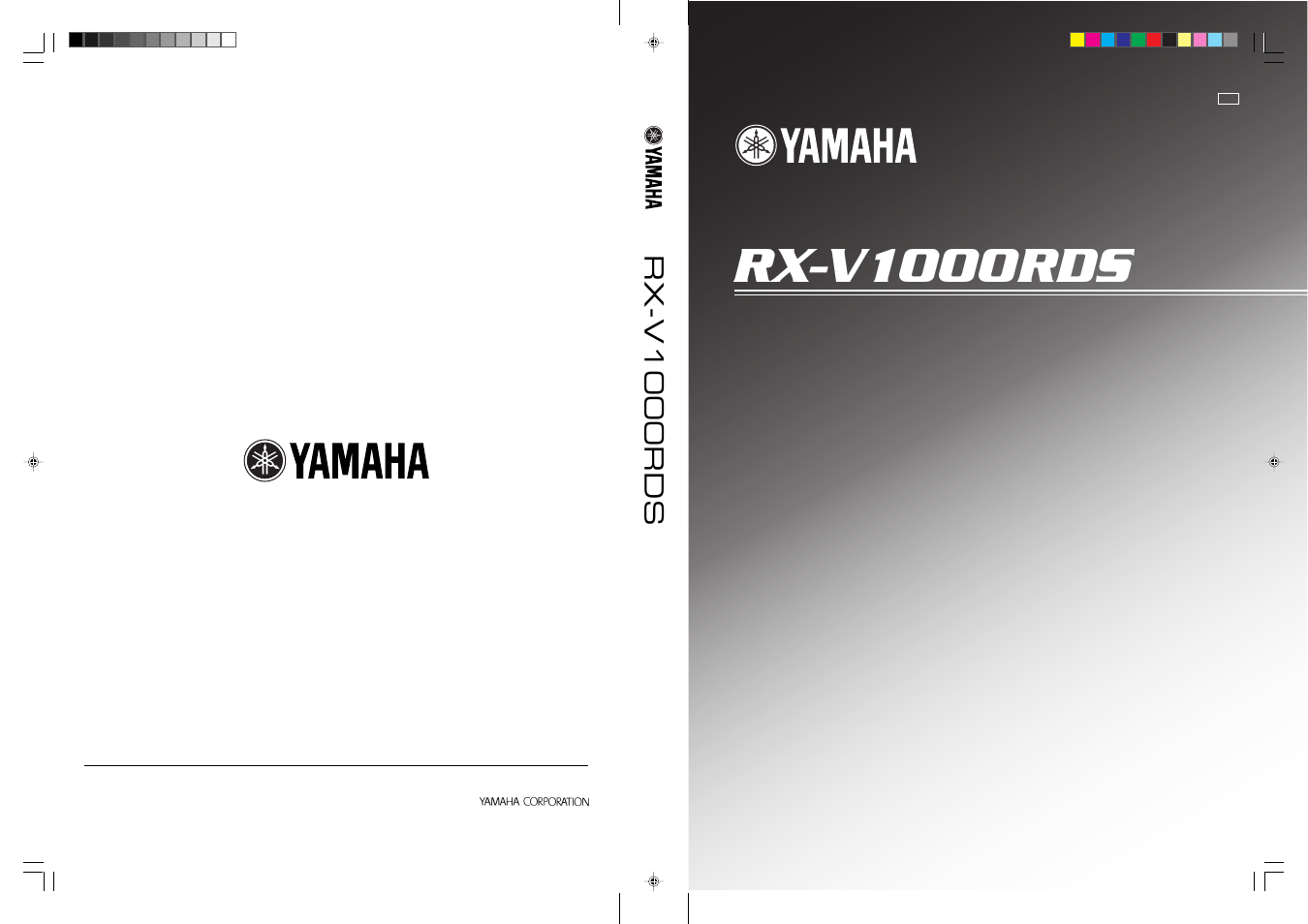Rx-v1000rds, Natural sound av receiver ampli-tuner audio-vidéo | Yamaha RX-V1000RDS User Manual | Page 83 / 85