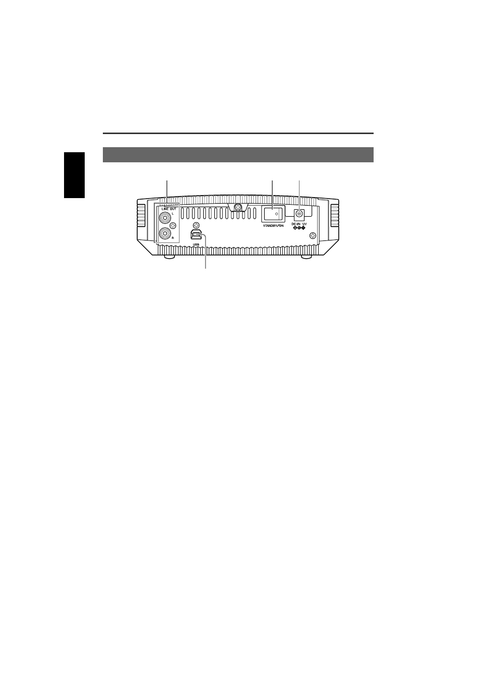 Rear panel | Yamaha CD Recordable/Rewritable Drive CRW-F1UX User Manual | Page 14 / 50