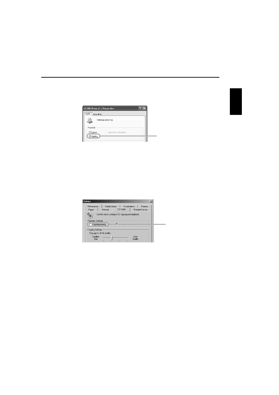 Yamaha CD Recordable/Rewritable Drive CRW-F1UX User Manual | Page 37 / 50