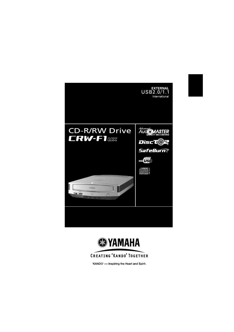 Owner’s manual | Yamaha CD Recordable/Rewritable Drive CRW-F1UX User Manual | Page 5 / 50