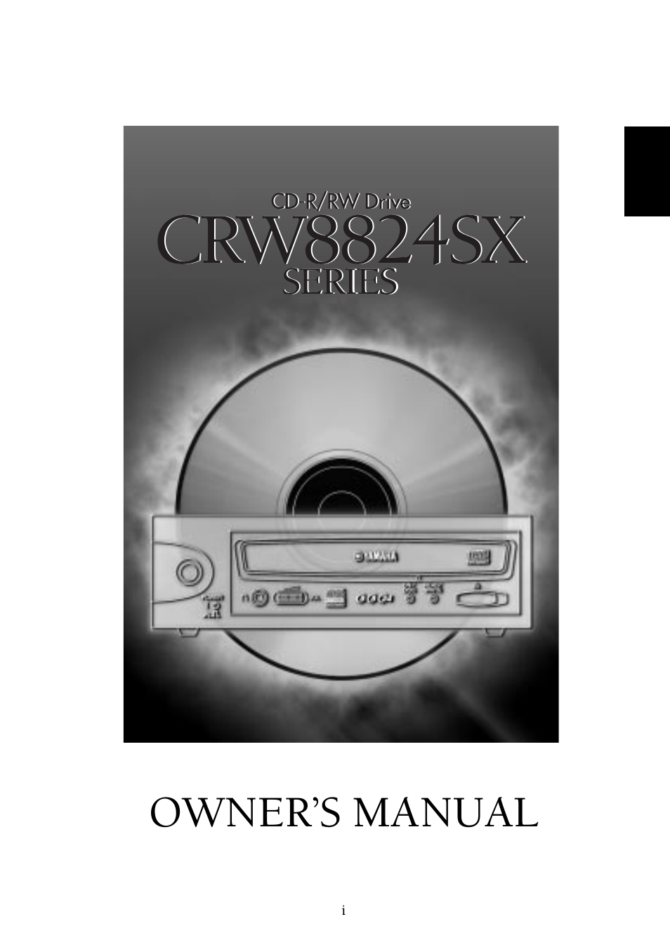 English, Crw8824sx, Owner’s manual | Yamaha CRW8824SX Series User Manual | Page 5 / 46