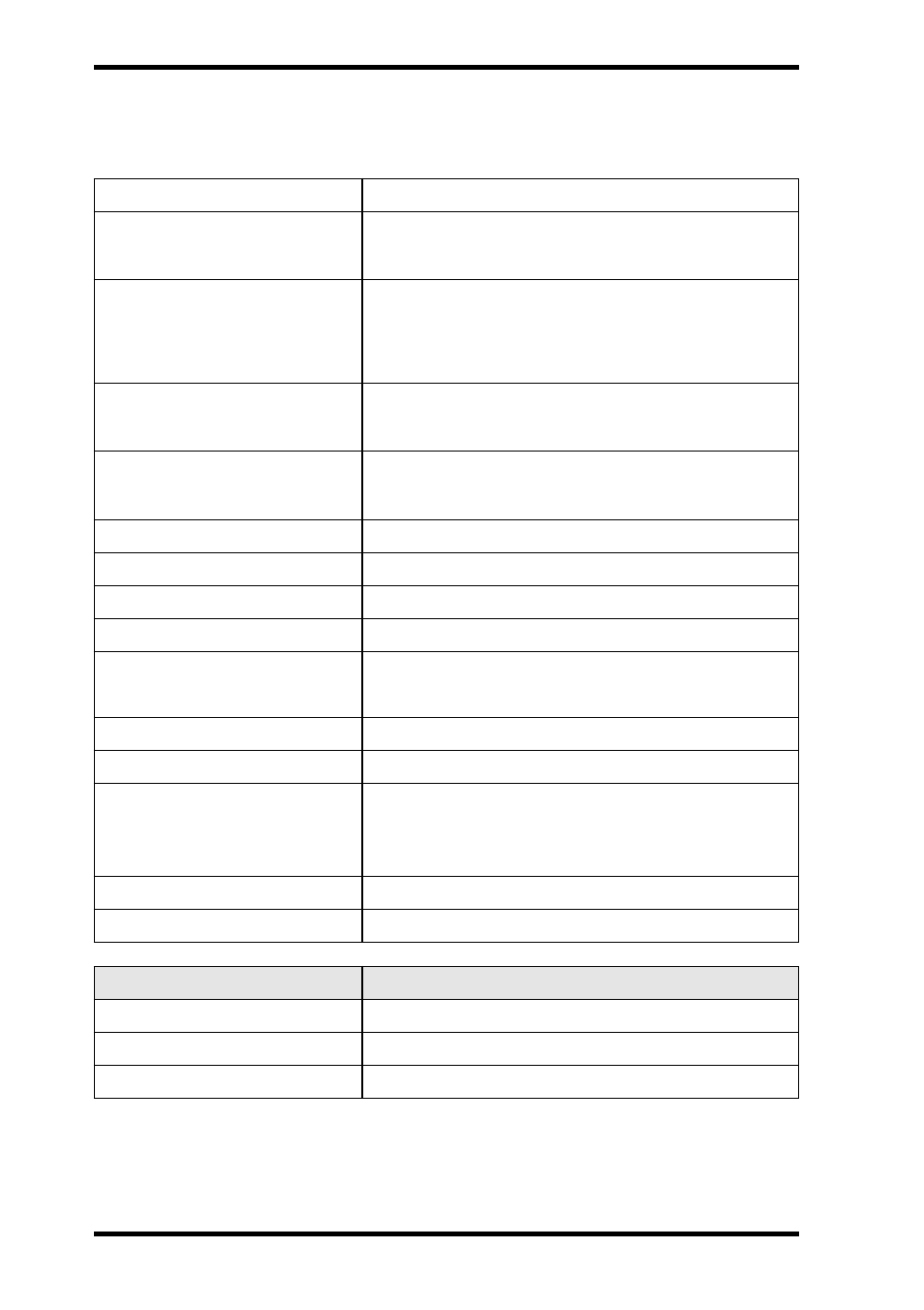 Appendix, Specifications | Yamaha CRW4260t-NB User Manual | Page 24 / 26