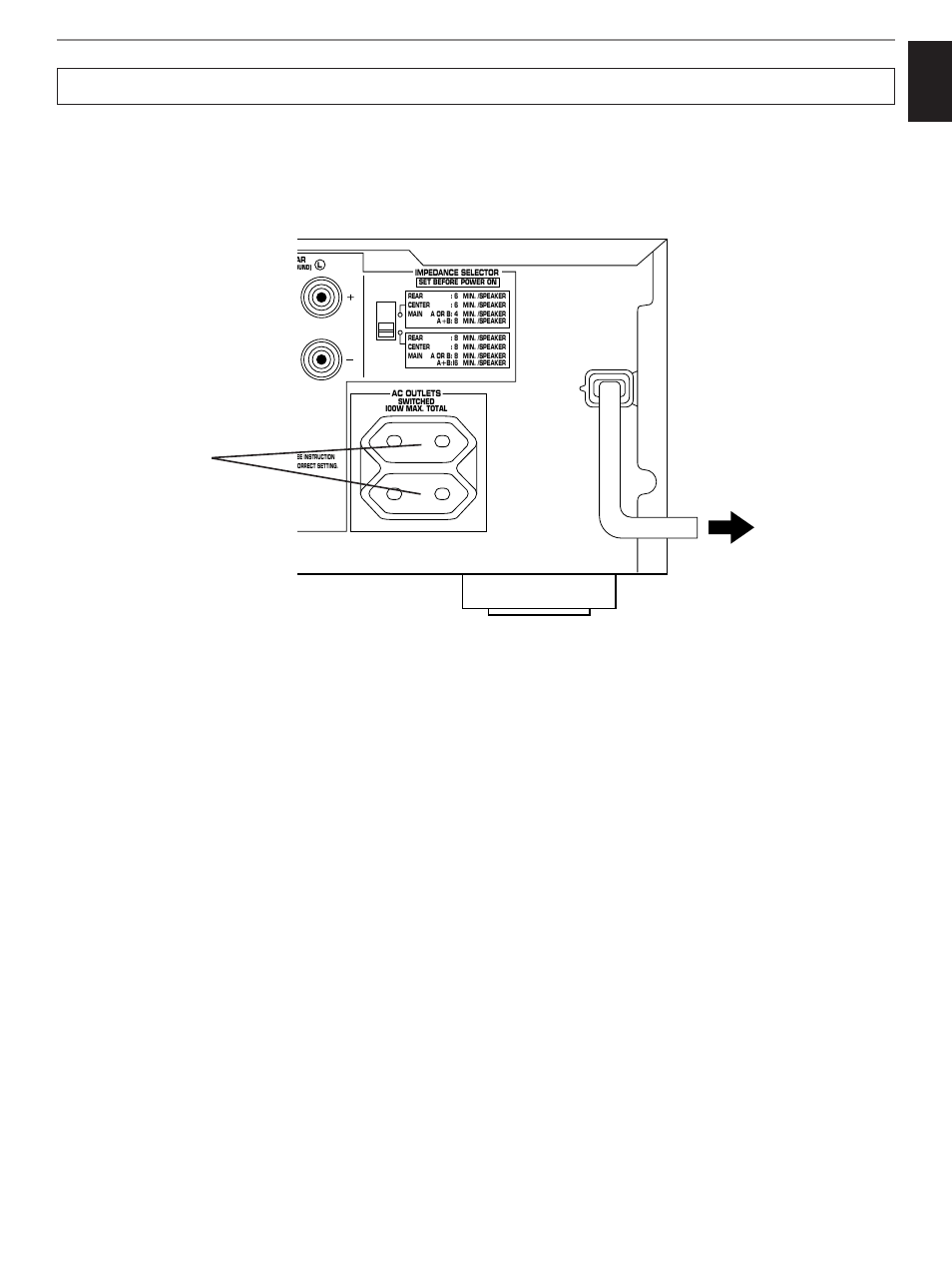 Plugging in this unit, English, Ac outlet(s) | Europe model), 1): (*1) to ac outlet | Yamaha RX-V795aRDS User Manual | Page 27 / 88