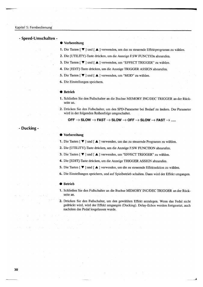 Vorbereitung, Betrieb | Yamaha FX550 User Manual | Page 130 / 150