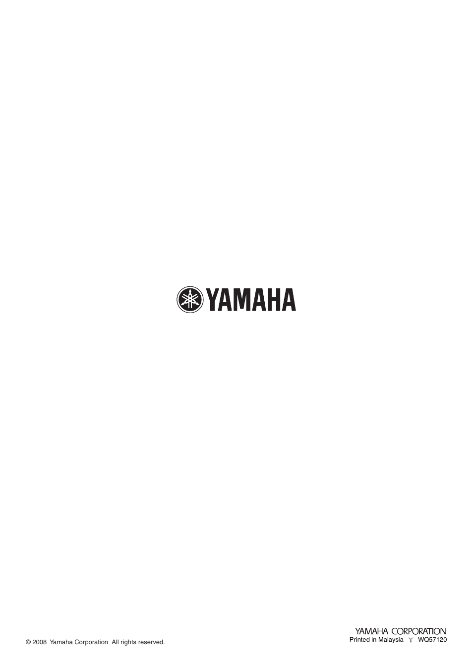 Yamaha CRX-330 User Manual | Page 32 / 32
