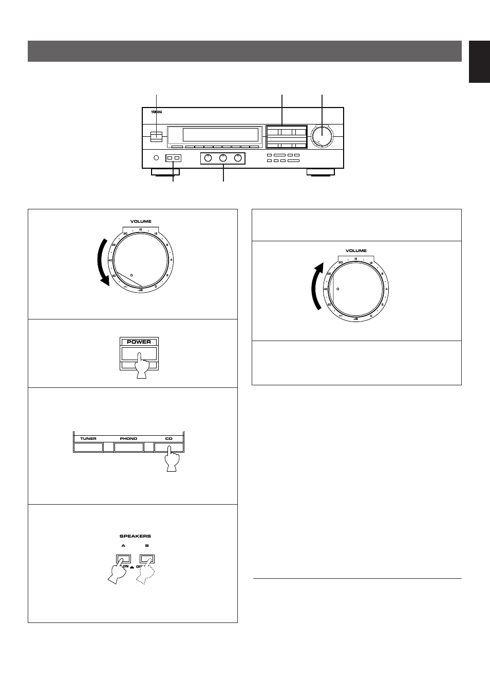 Basic operations, English | Yamaha R-V702 R-V502 User Manual | Page 25 / 40