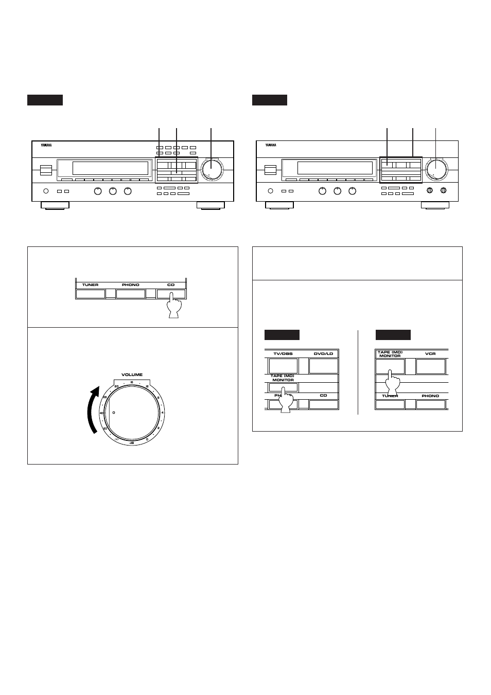 Yamaha R-V702 R-V502 User Manual | Page 26 / 40