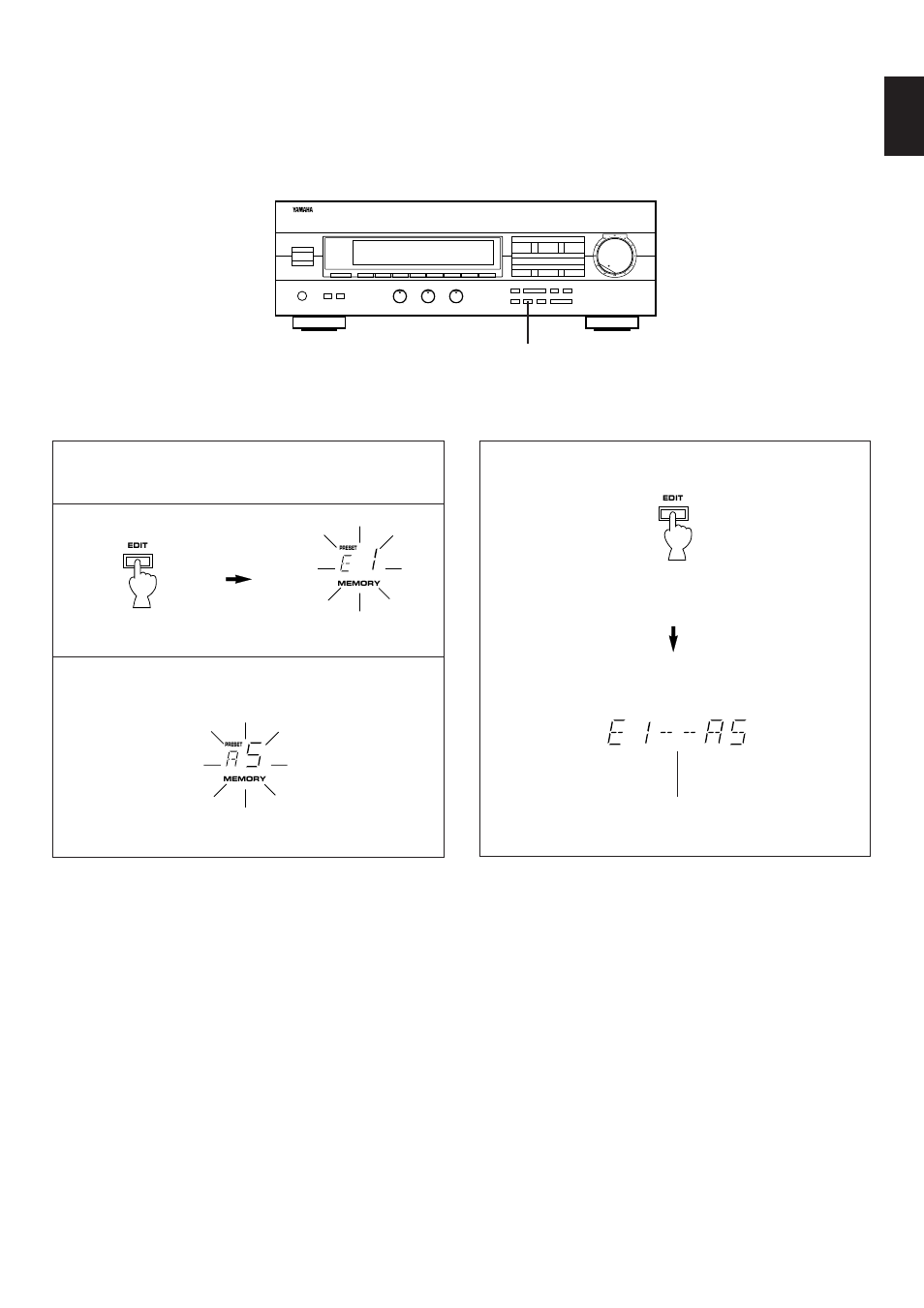 Exchanging preset stations | Yamaha R-V702 R-V502 User Manual | Page 31 / 40