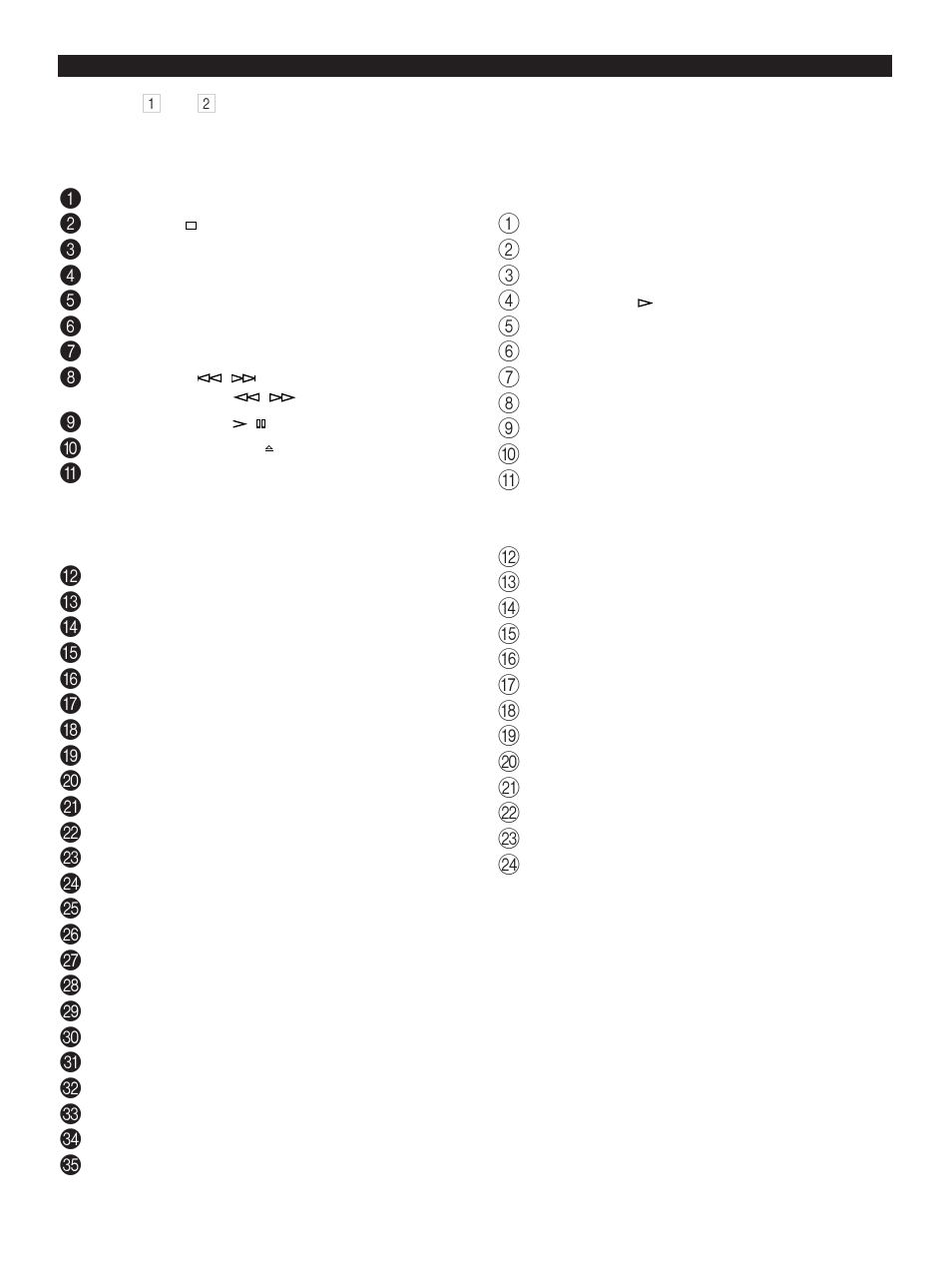 Names of controls and indicators | Yamaha CC-75 User Manual | Page 12 / 54